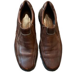 Johnston & Murphy Dress Shoes Mens Sz 9 Brown Sheepskin Signature Series